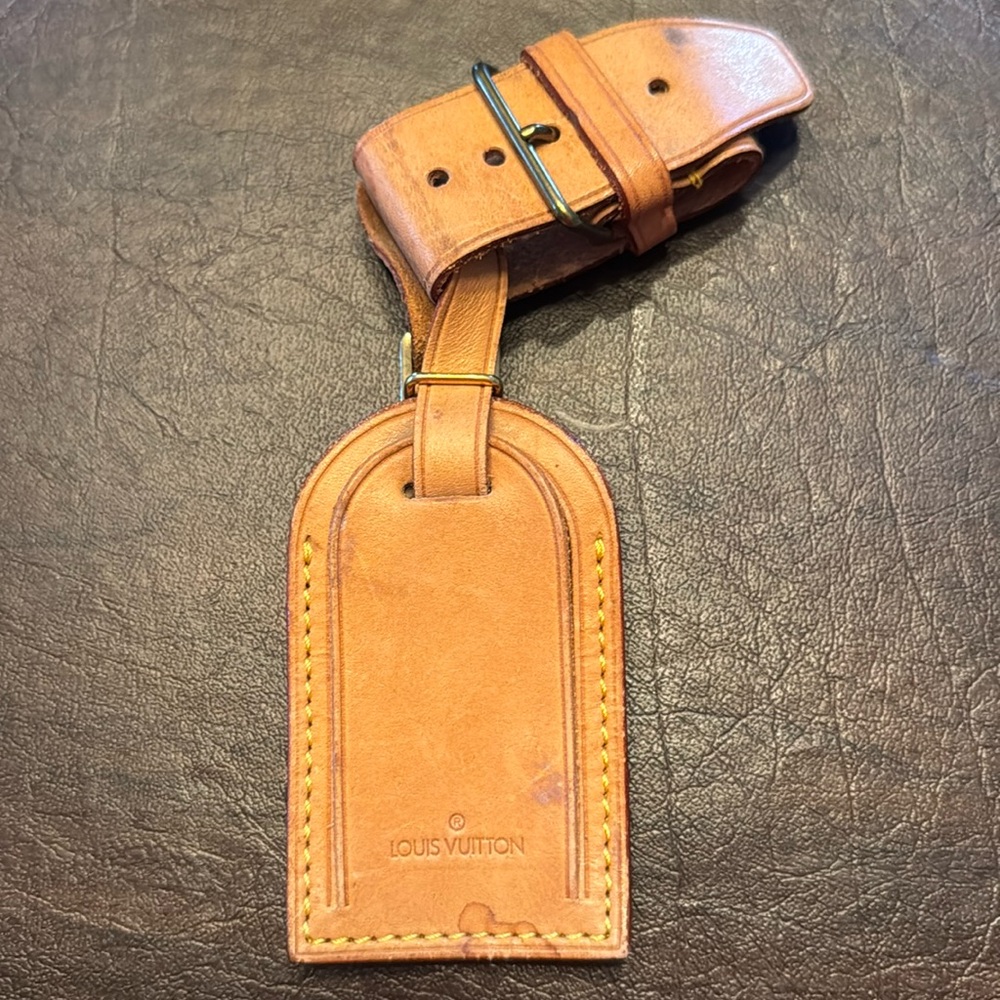 Louis Vuitton luggage tag